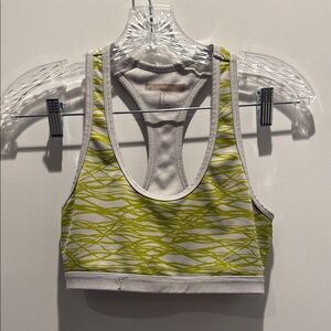 Forever 21 Green Racerback Sports Bra